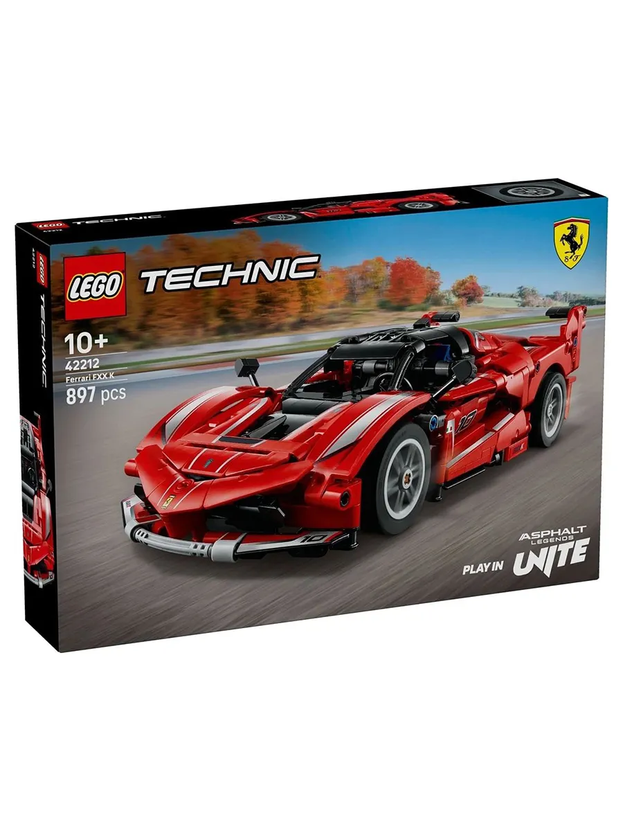 Конструктор LEGO Technic Ferrari FXX K 897 дет. - фото 9