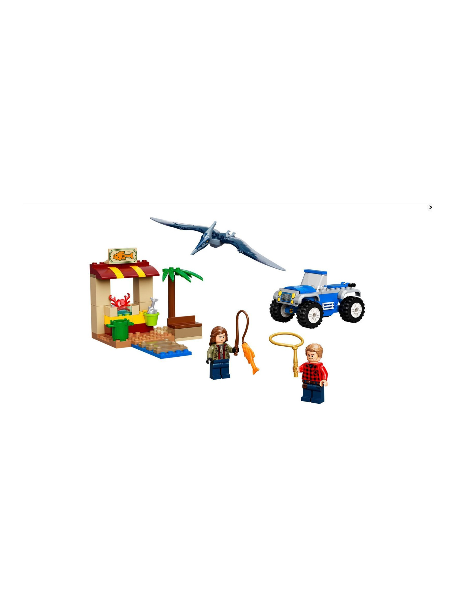 Конструктор LEGO Jurassic World Погоня за птеранодоном 94 дет. - фото 8