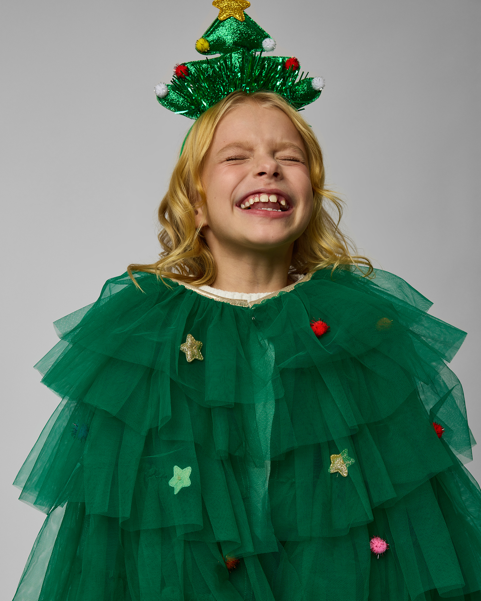 Костюм карнавальный Grimmo Ёлочка W24-CS01GRkg-44 - фото 13