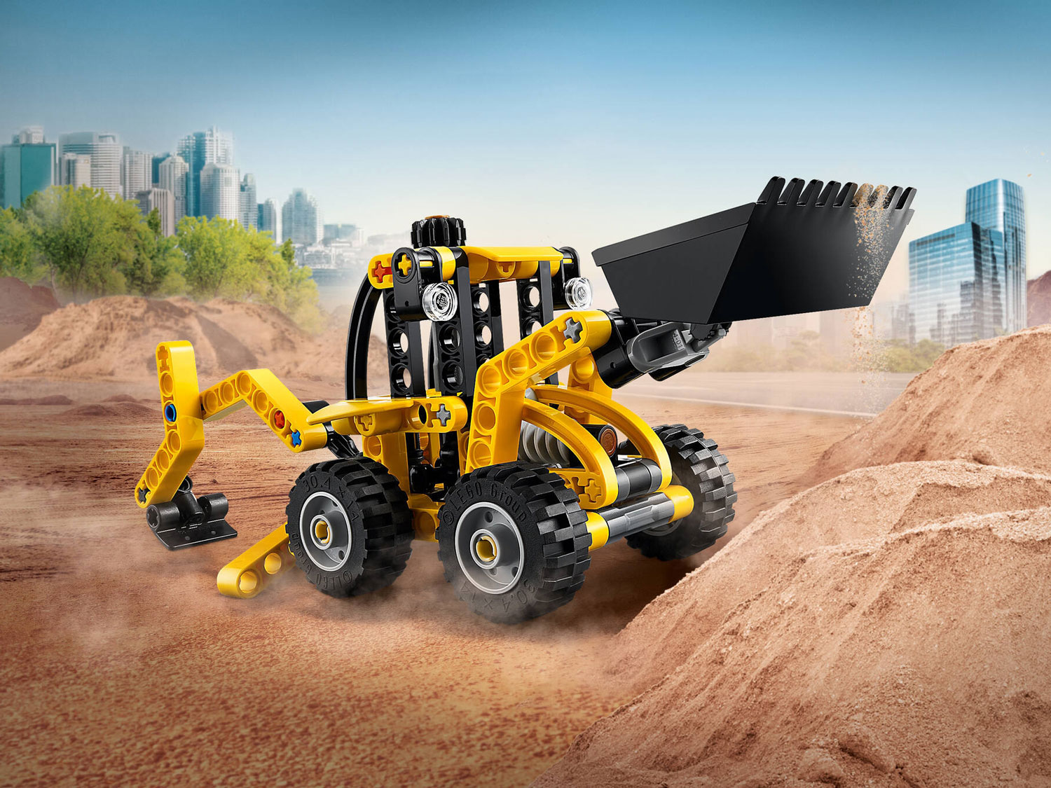 Конструктор LEGO Technic Экскаватор-погрузчик 42197 104 дет. - фото 12
