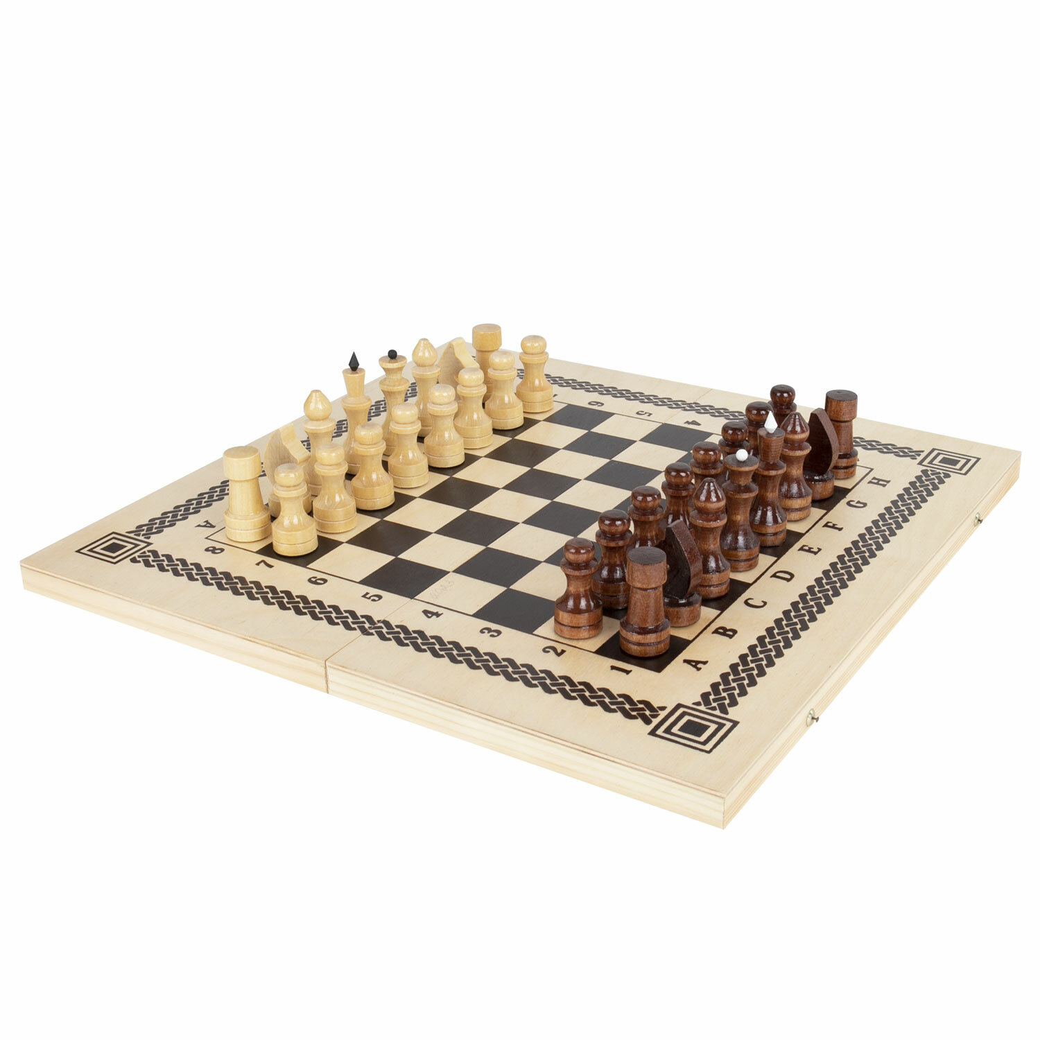 Настольная игра Золотая сказка Шашки Шахматы - фото 24