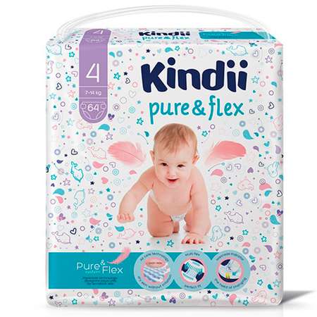 Подгузники Kindii L 64 шт.