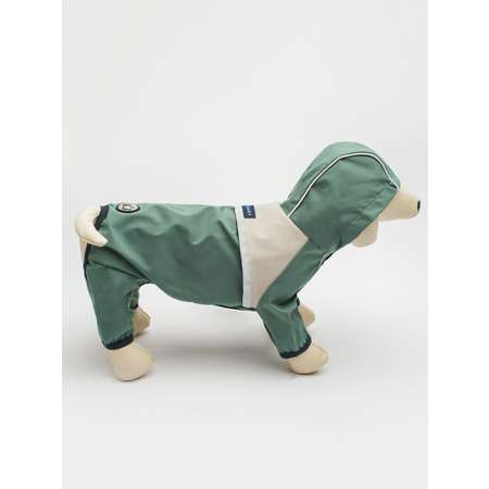 Дождевик для собак зеленый PIFPAF DOG