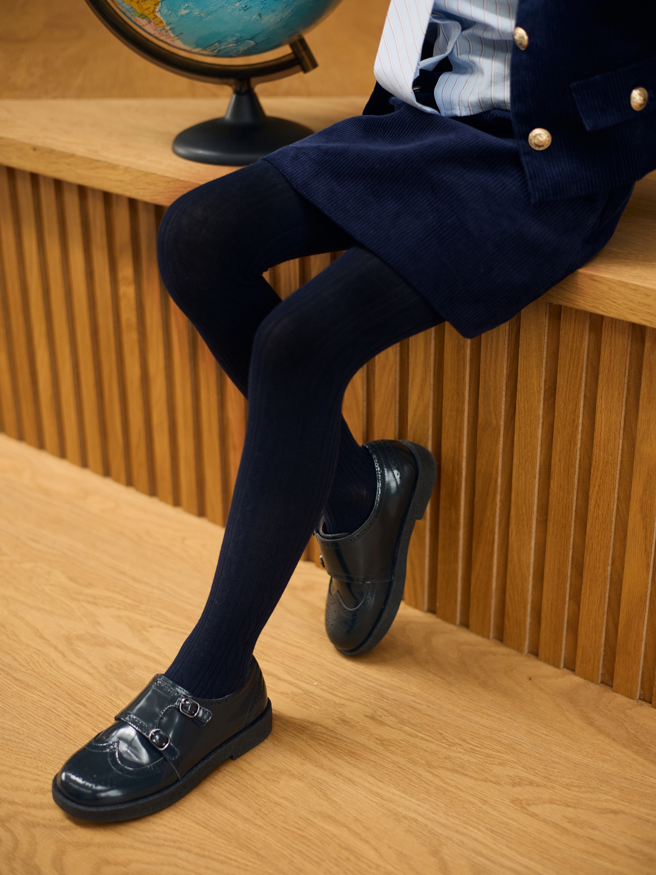 Колготки Peppy Woolton К202 темно-синий - фото 2