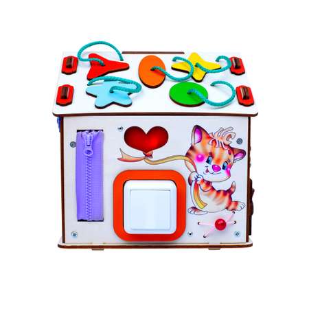 Игрушка Jolly Kids бизиборд Котик