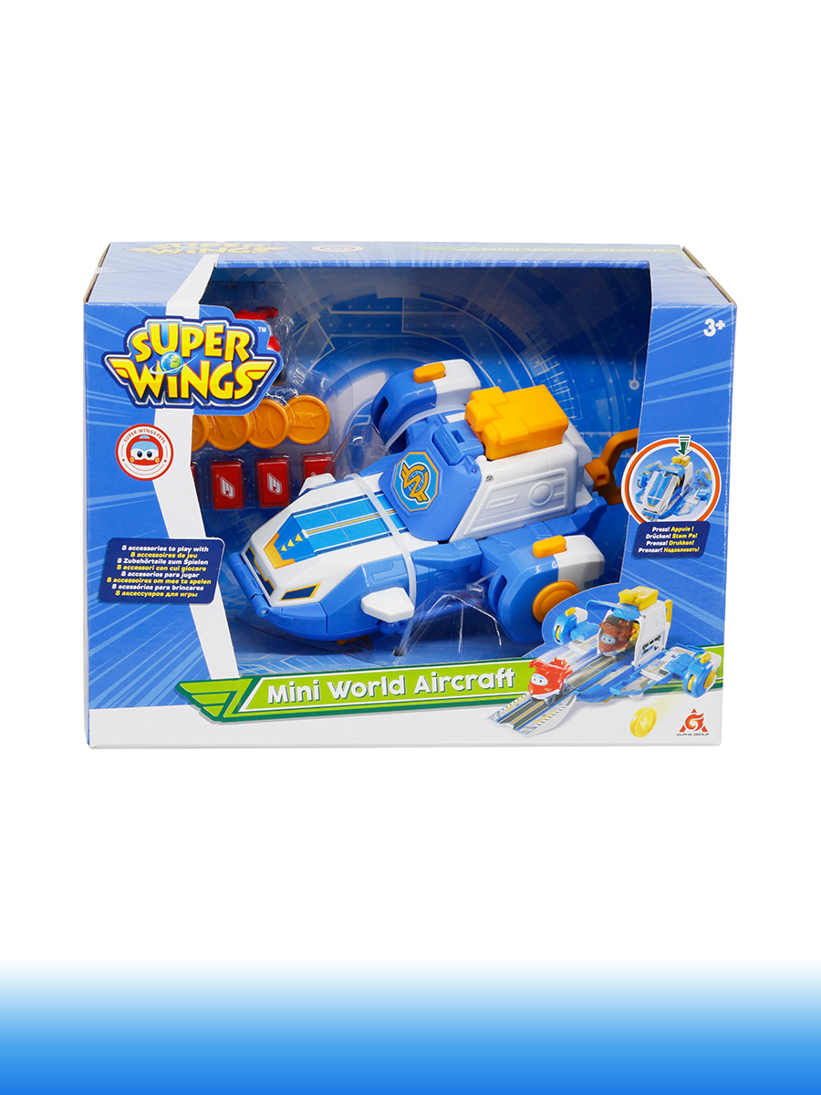 Самолет Super Wings Мини мировой EU750840 - фото 6