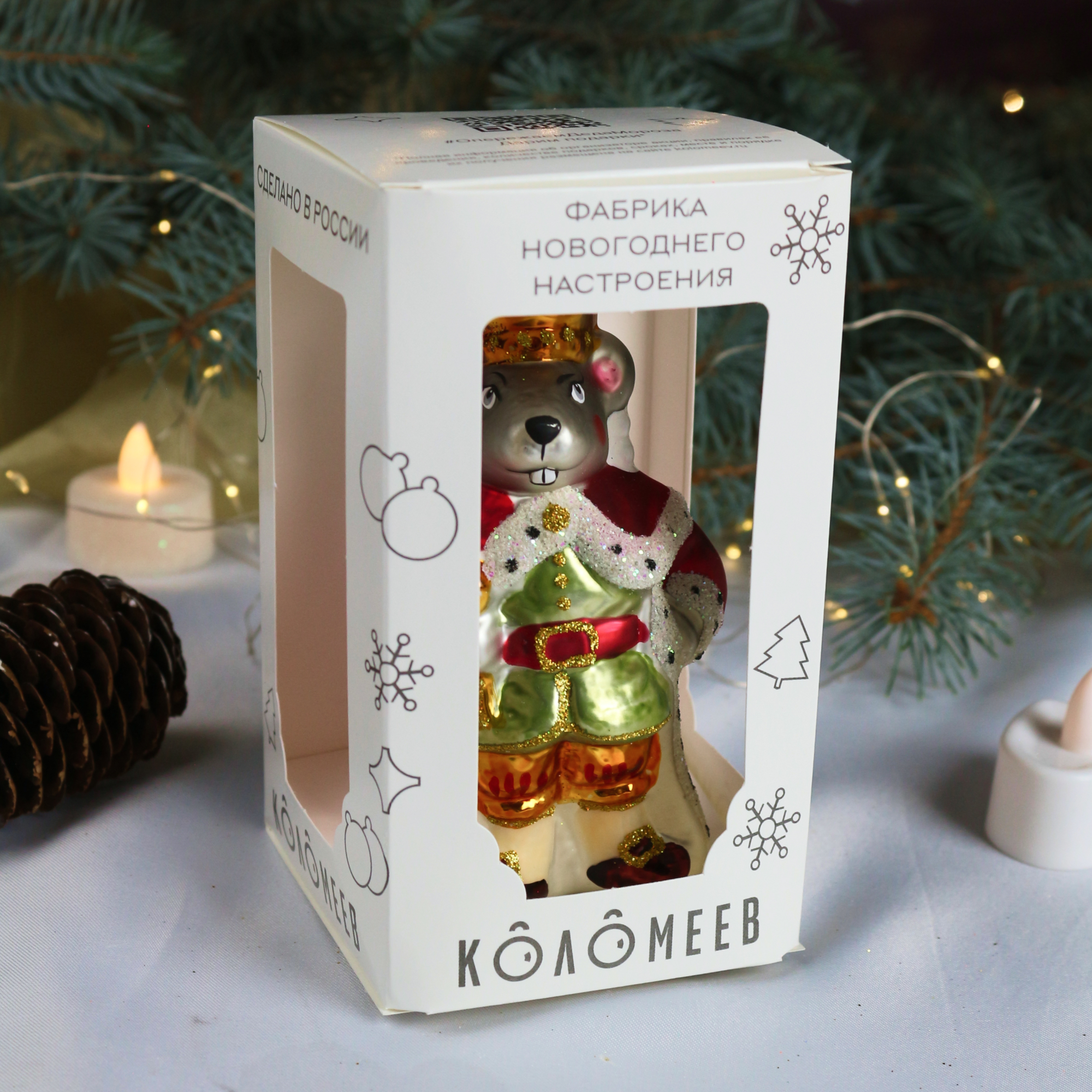 Елочное украшение Коломеев ручная работа - фото 2