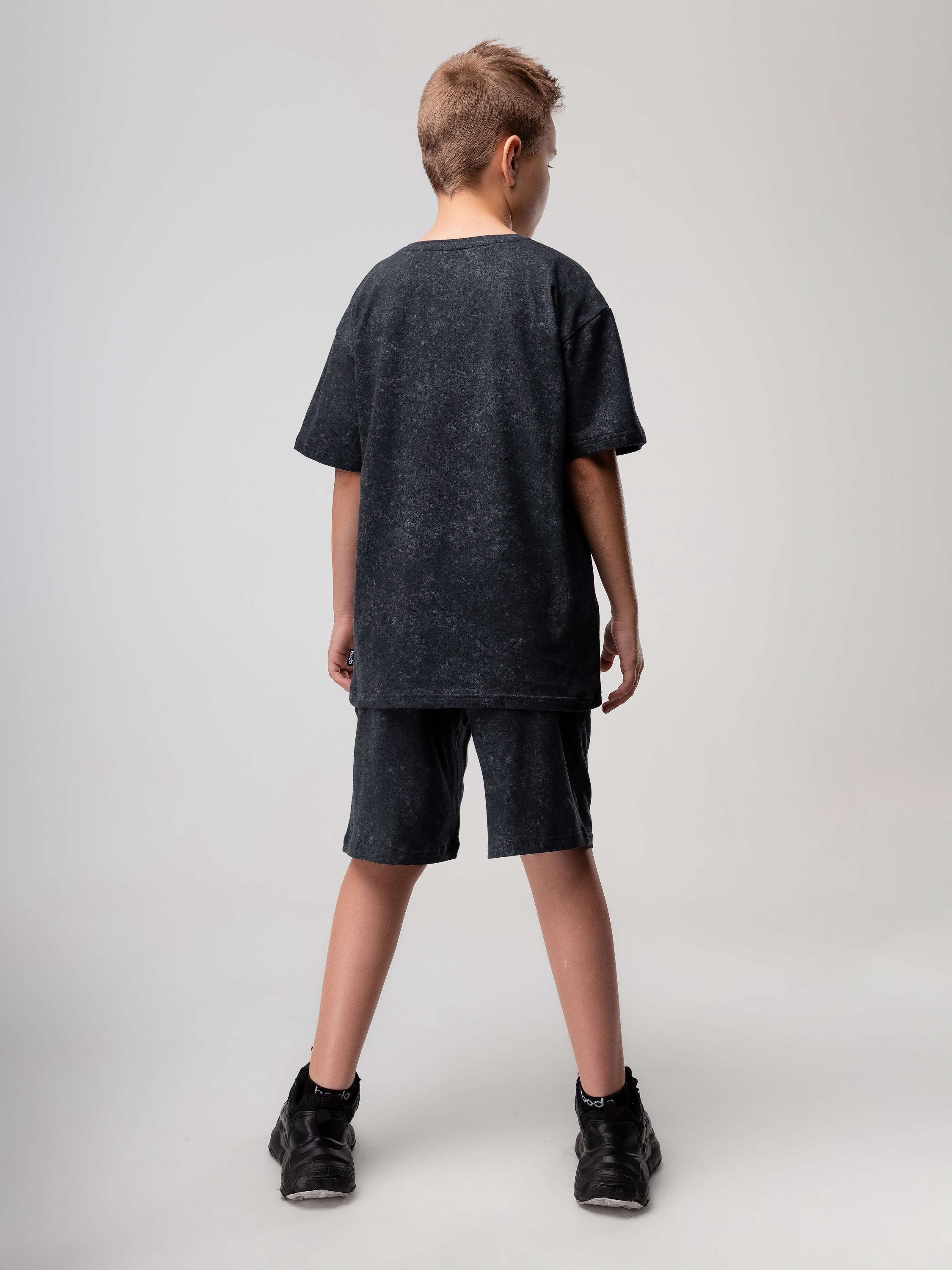 Футболка и шорты Bodo 46-55МU_серый (черный) - фото 7