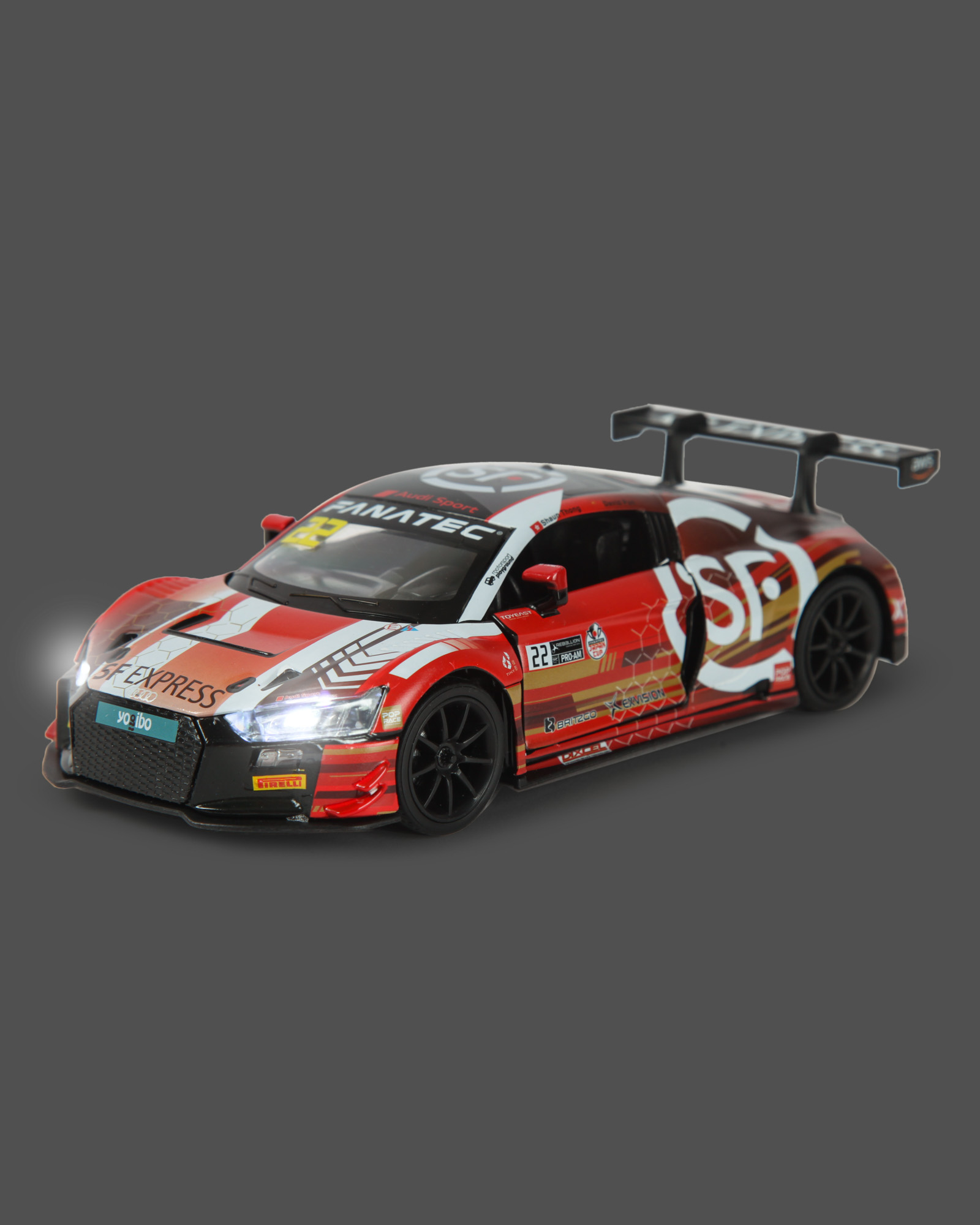 Автомобиль Mobicaro Audi R8 LMS 1:32 664992(V) - фото 2