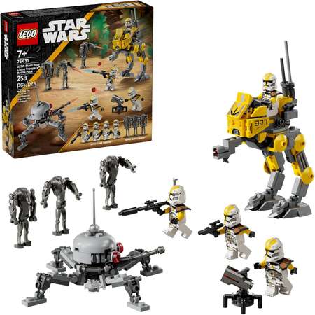 Конструктор LEGO Star Wars Боевой набор клонов 258 дет.