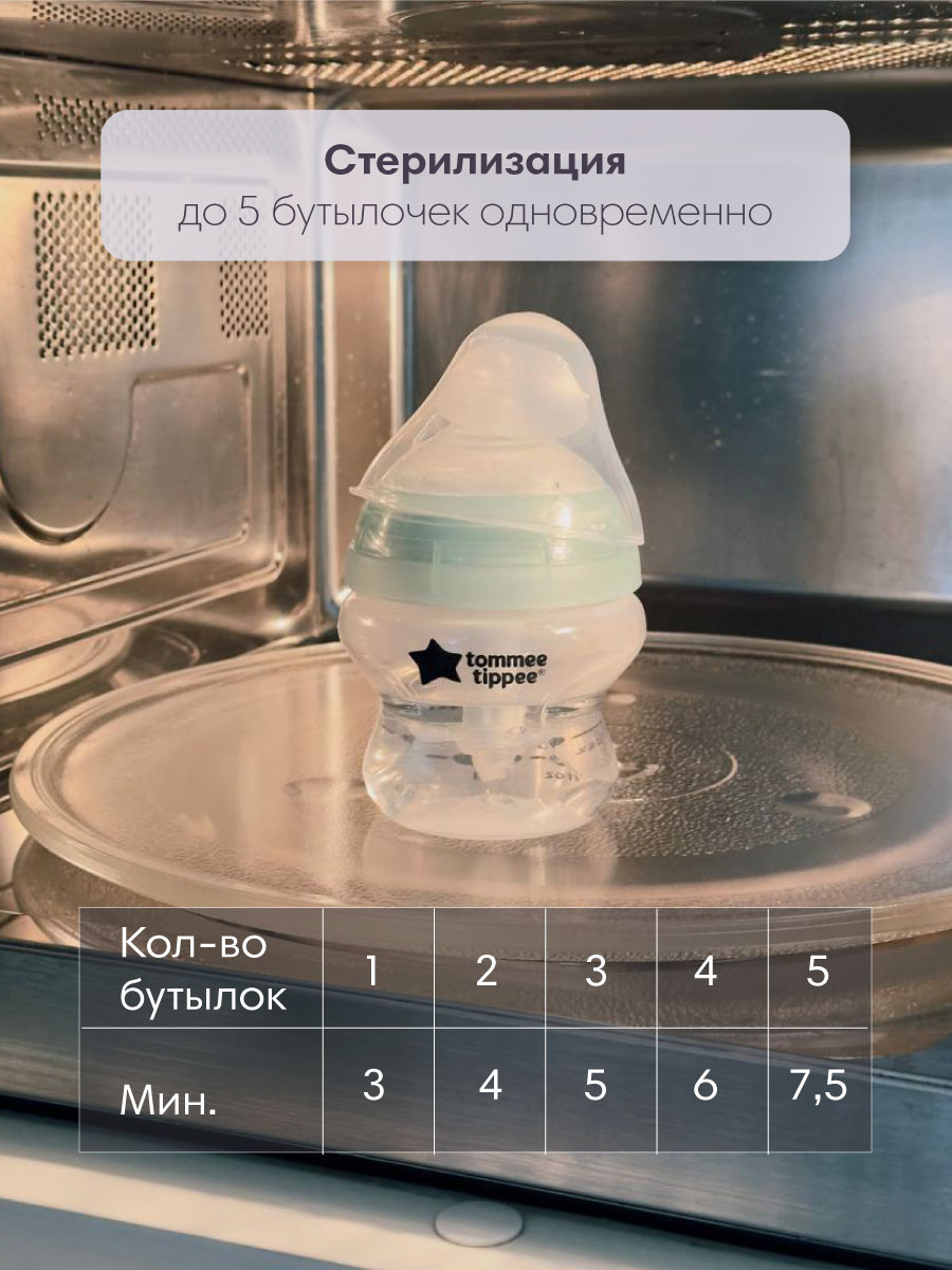 Бутылочка Tommee tippee Anti-Colic 150 мл в ассортименте - фото 8
