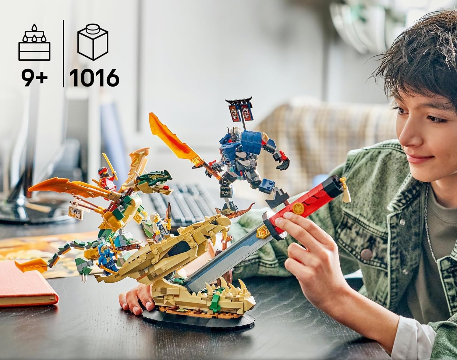 Конструктор LEGO NINJAGO Битва у клинка драконов 1016 дет. - фото 5