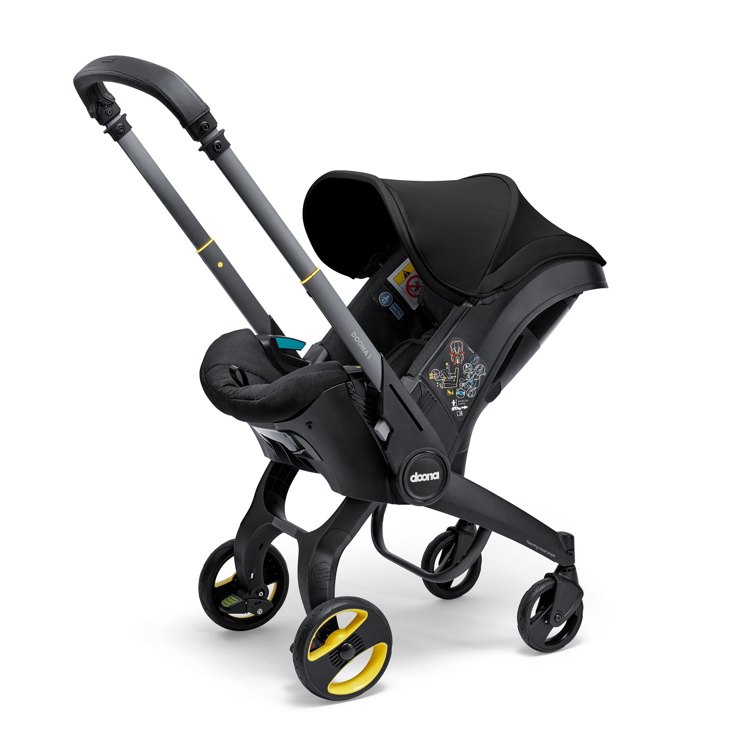 Коляска трансформер Doona i Nitro Black - фото 1