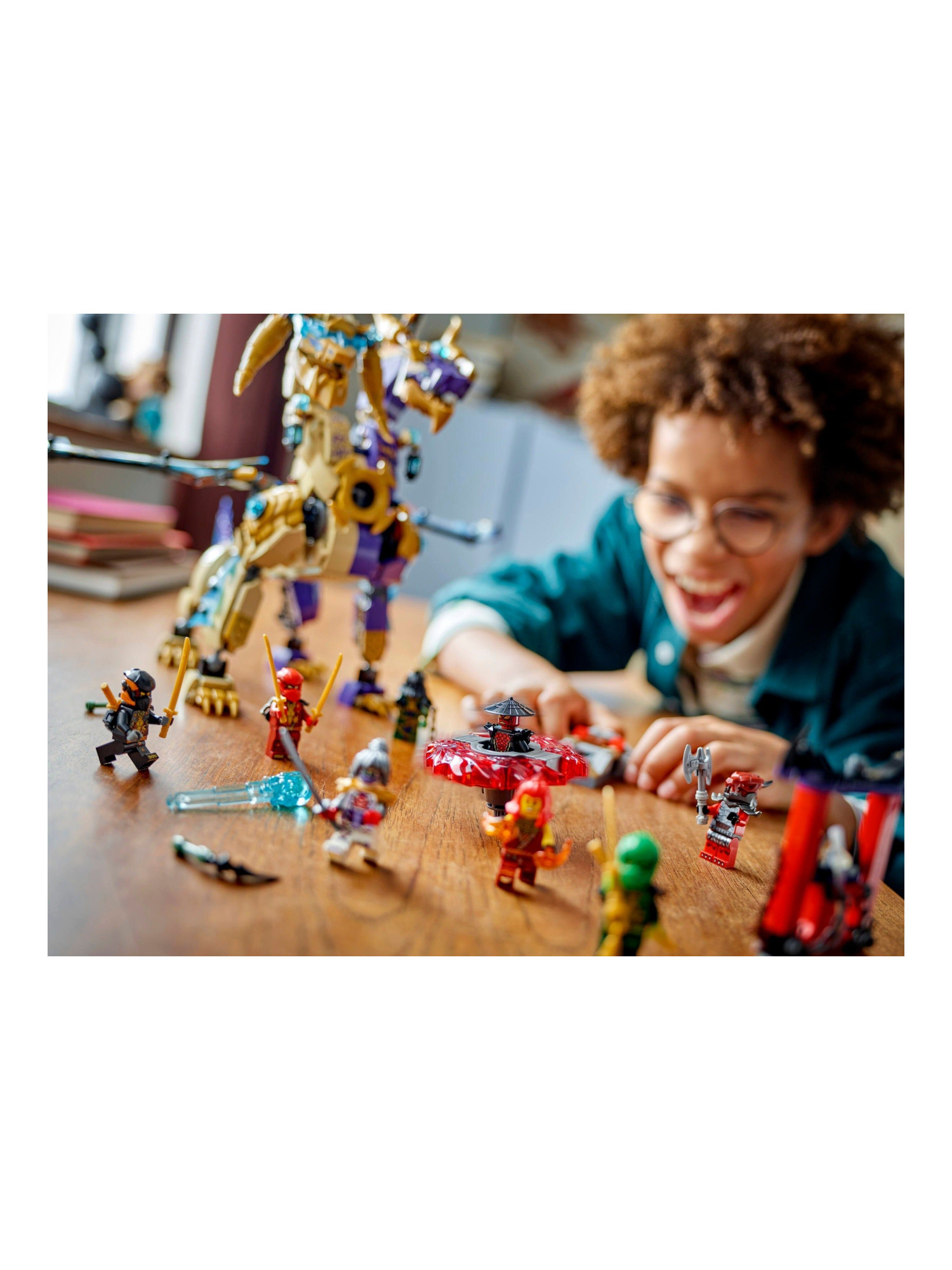 Конструктор LEGO NINJAGO Архидракон Фокуса 869 дет. - фото 4