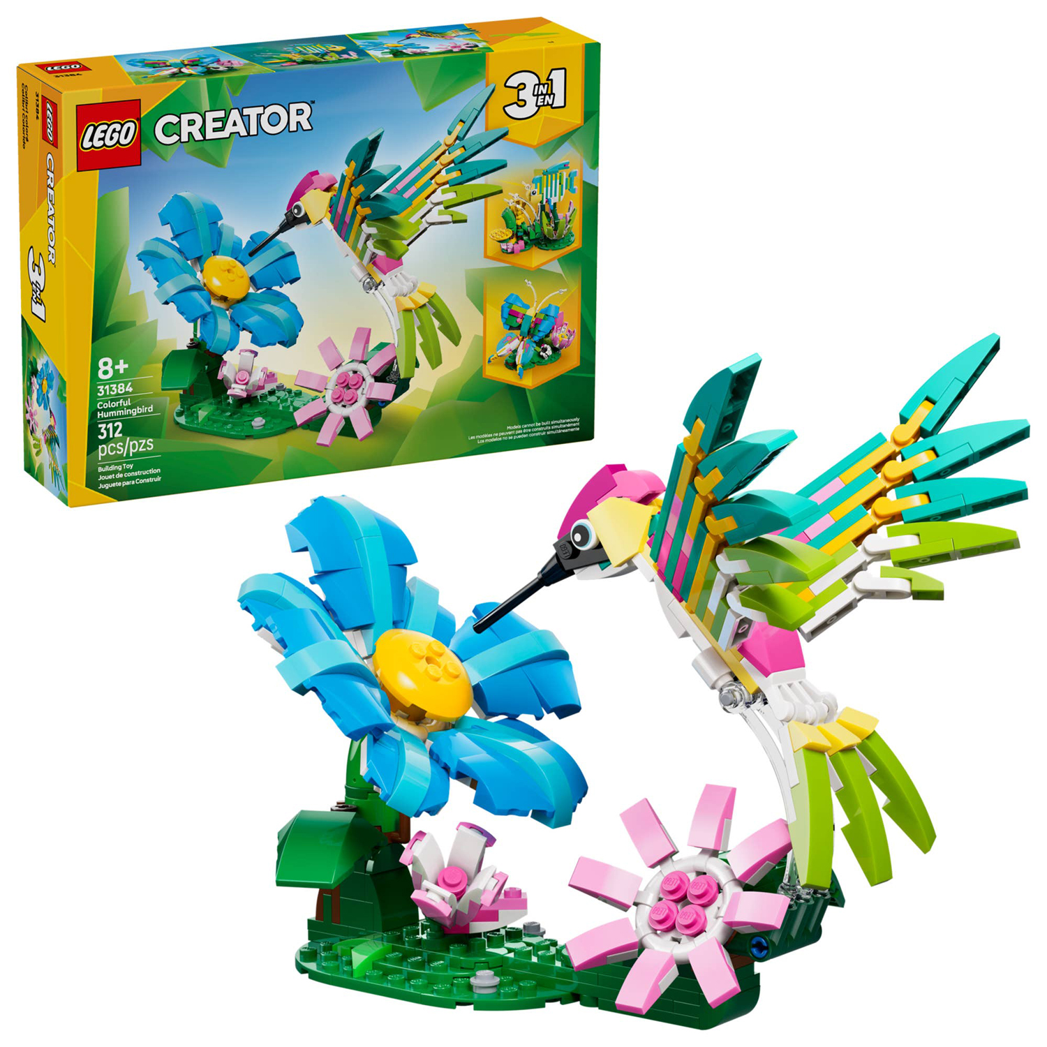 Конструктор LEGO Creator Колибри 312 дет. - фото 1