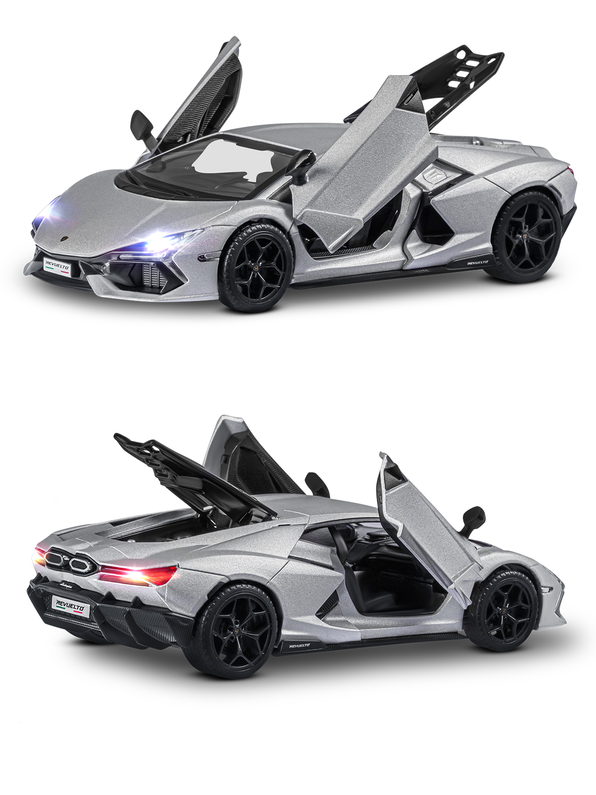 Автомобиль АВТОпанорама Lamborghini Revuelto 1:32 JB1251734 - фото 20