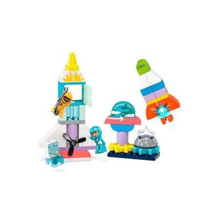 Конструктор LEGO DUPLO Приключения на космо шаттле блочный