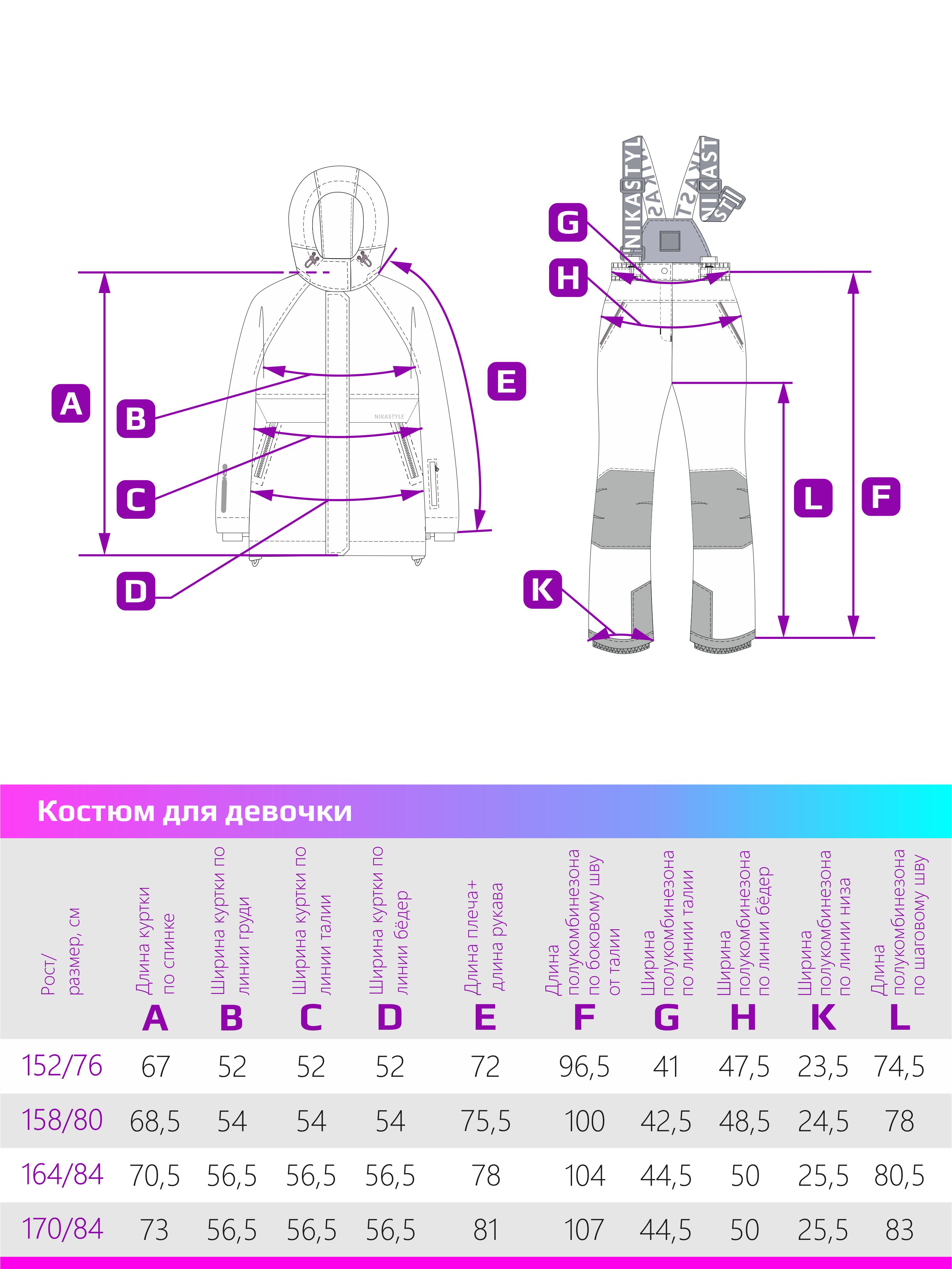 Куртка и полукомбинезон NIKASTYLE 7з3024 лайм/брусника - фото 24