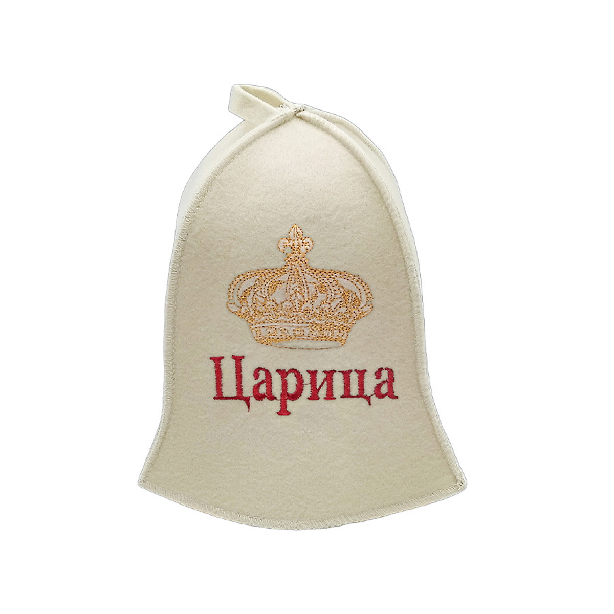 Шапка для бани и сауны Бацькина баня Царица - фото 1