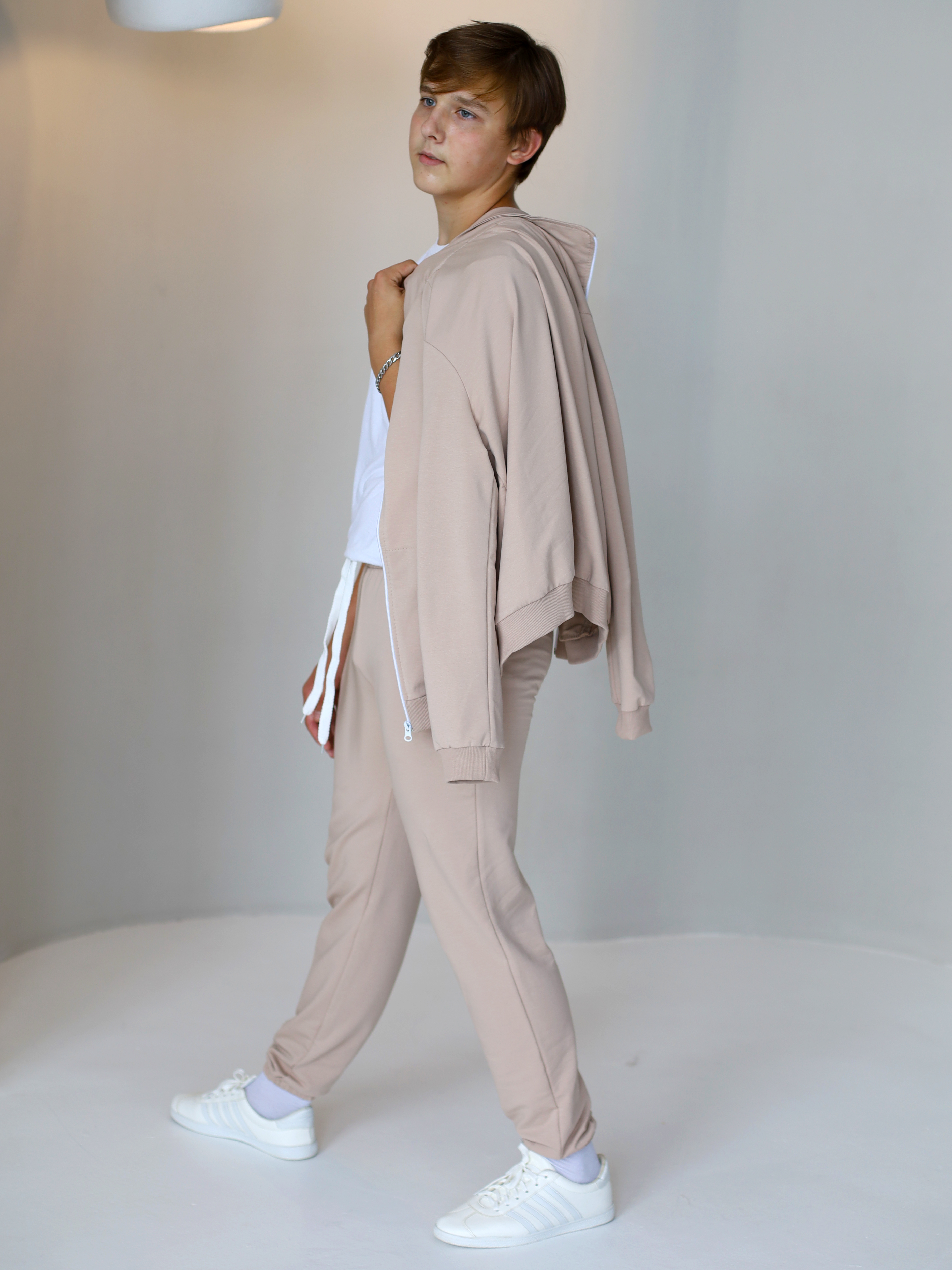 Костюм Агапэ 8015-1_бежевый - фото 3