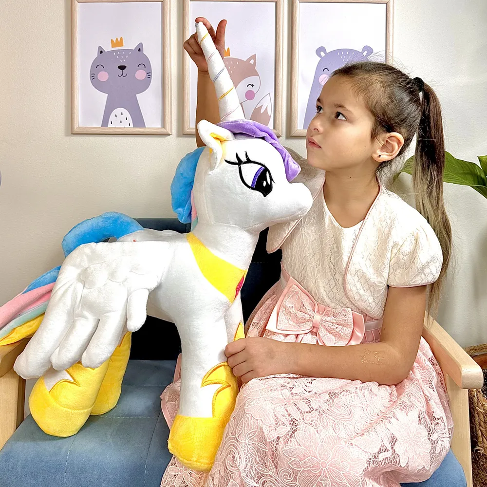 Мягкая игрушка UDiViSH пони Селестия 65 см - фото 2