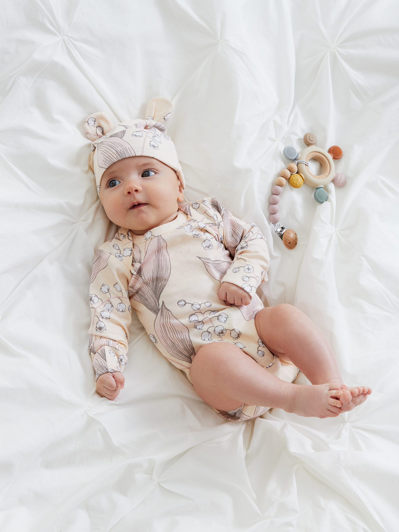 Боди 2 шт Happy Baby 90096_milky-pink - фото 16