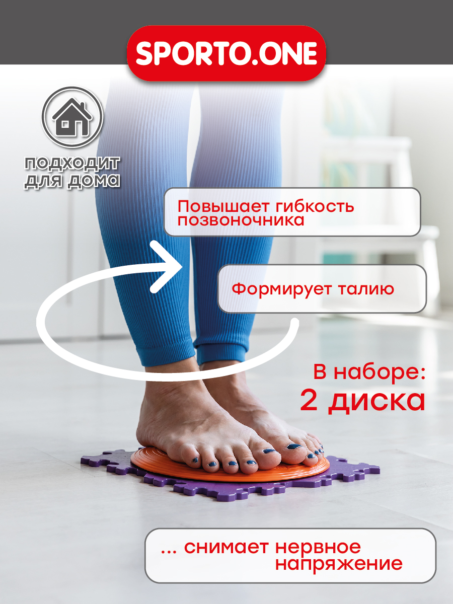 Коврик SPORTO.ONE трансформер Твистер - фото 7