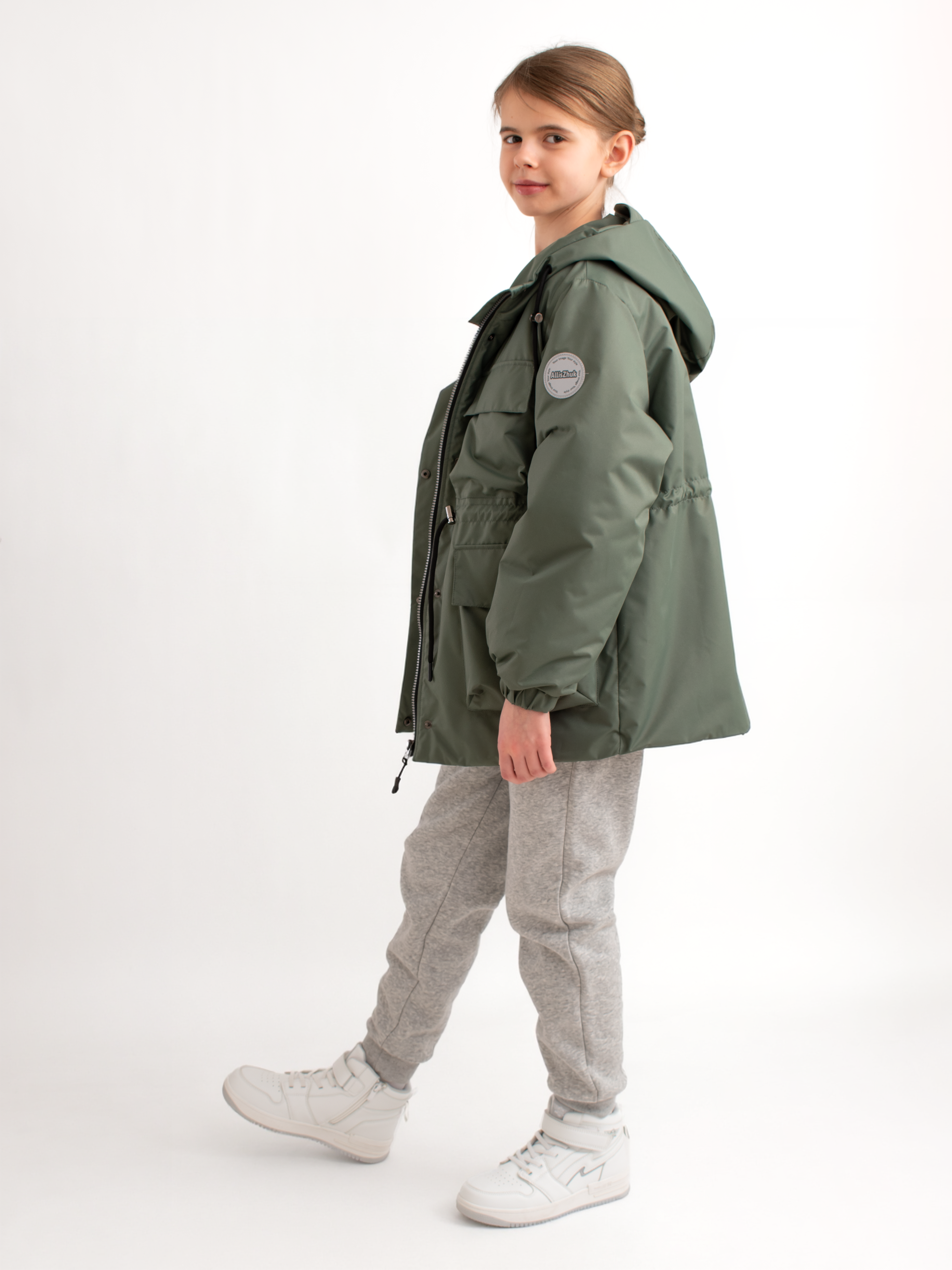 Куртка AllisZhuk 483-01 зеленый - фото 10