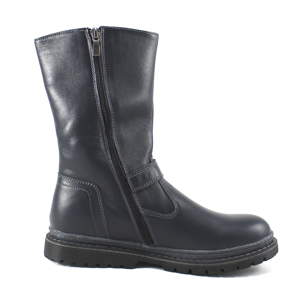 Сапоги BEST.A 275/03-СВ BEST.A Сапоги для девочки,синий кожа - фото 2