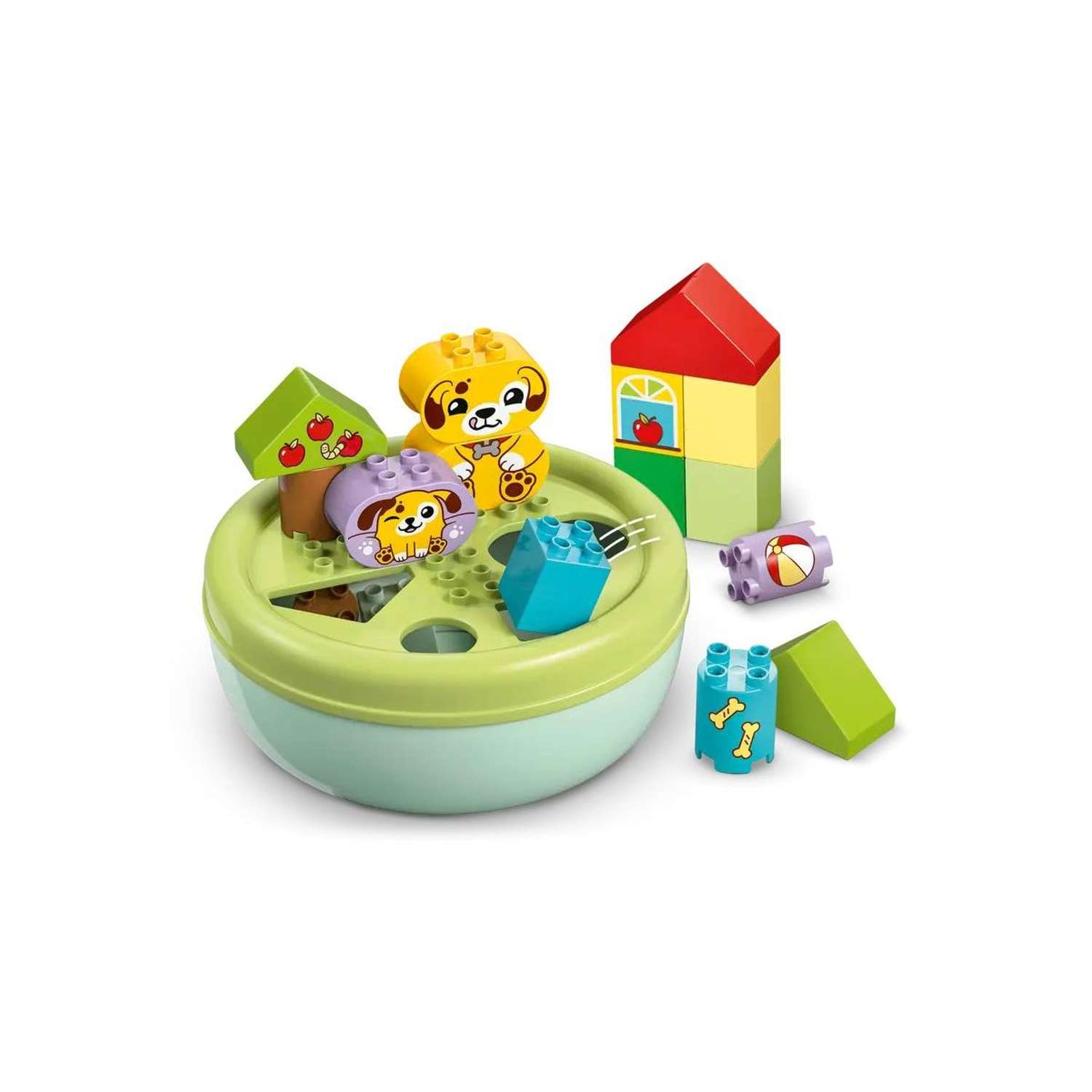 Конструктор LEGO DUPLO Сортер: домик для щенков блочный - фото 3