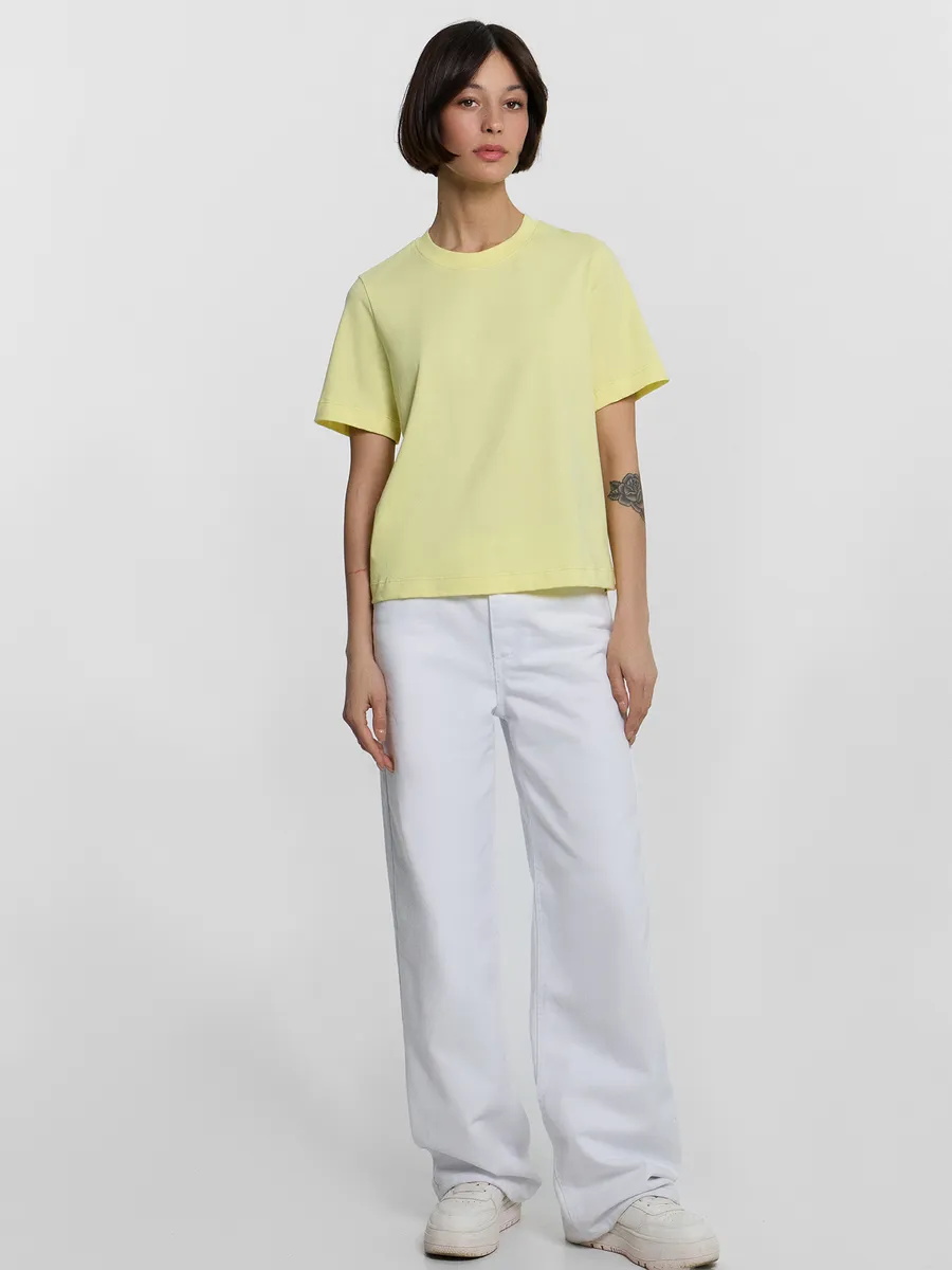 Футболка Mark Formelle (Марк Формэль) 112866/лимонный - фото 5
