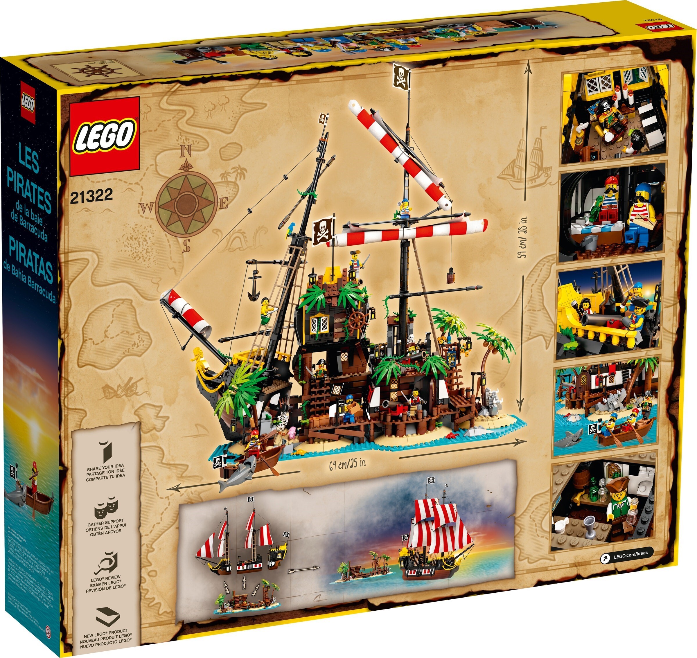 Конструктор LEGO Ideas 2545 дет. - фото 3