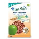 Каша молочная Fleur Alpine гречневая с яблоком 200г с 4месяцев