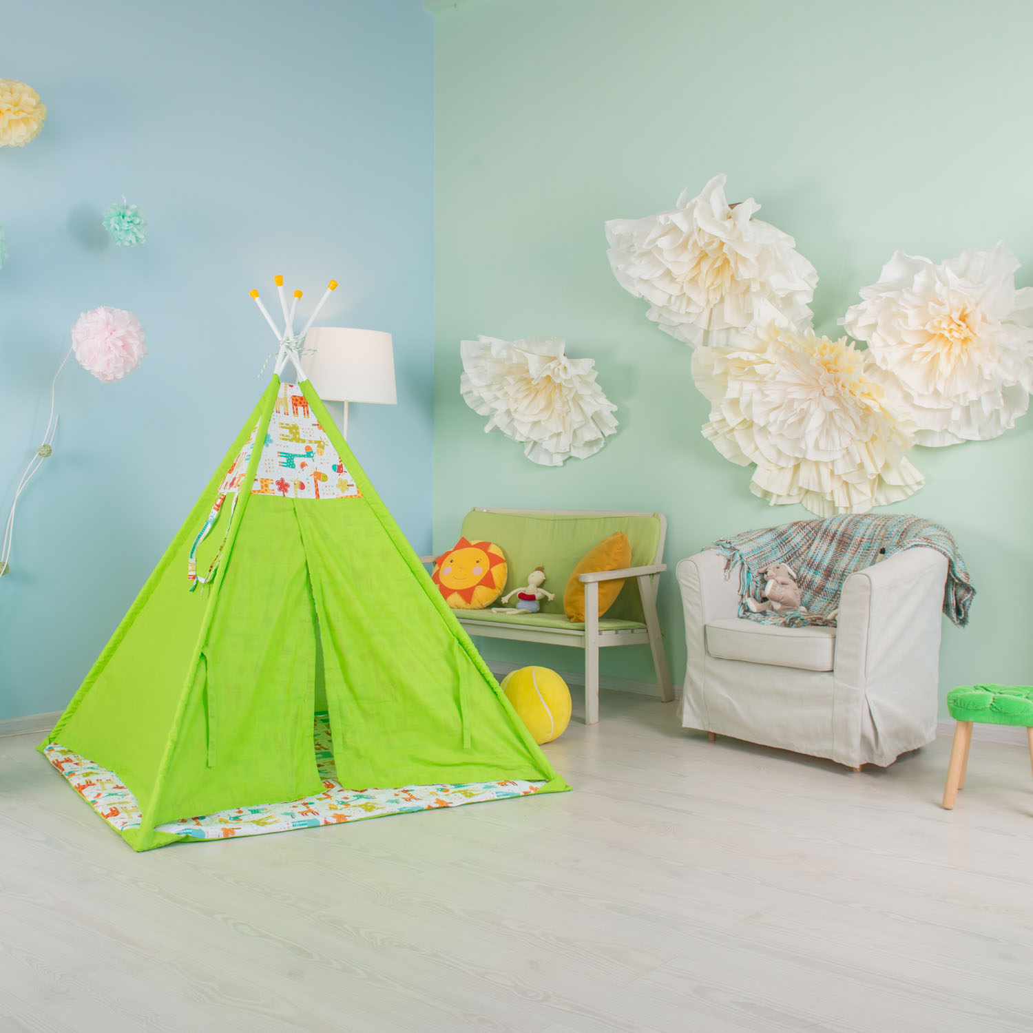 Палатка Polini kids Жираф - фото 7