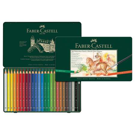 Краски акварель Faber Castell 24 цв.