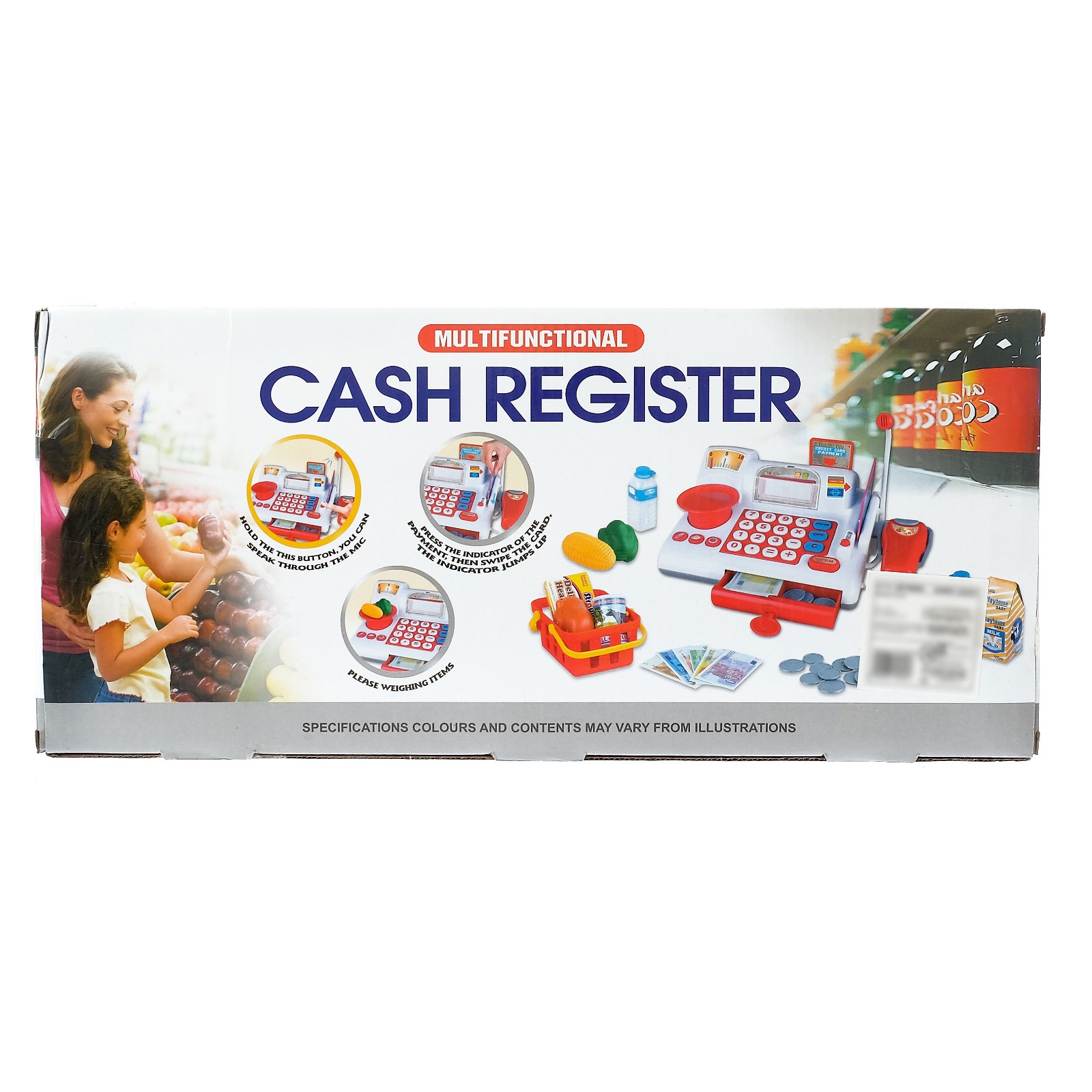 Игровой набор Sima-Land касса, продукты - фото 3