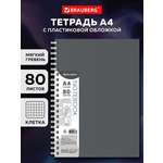 Тетрадь Brauberg клетка