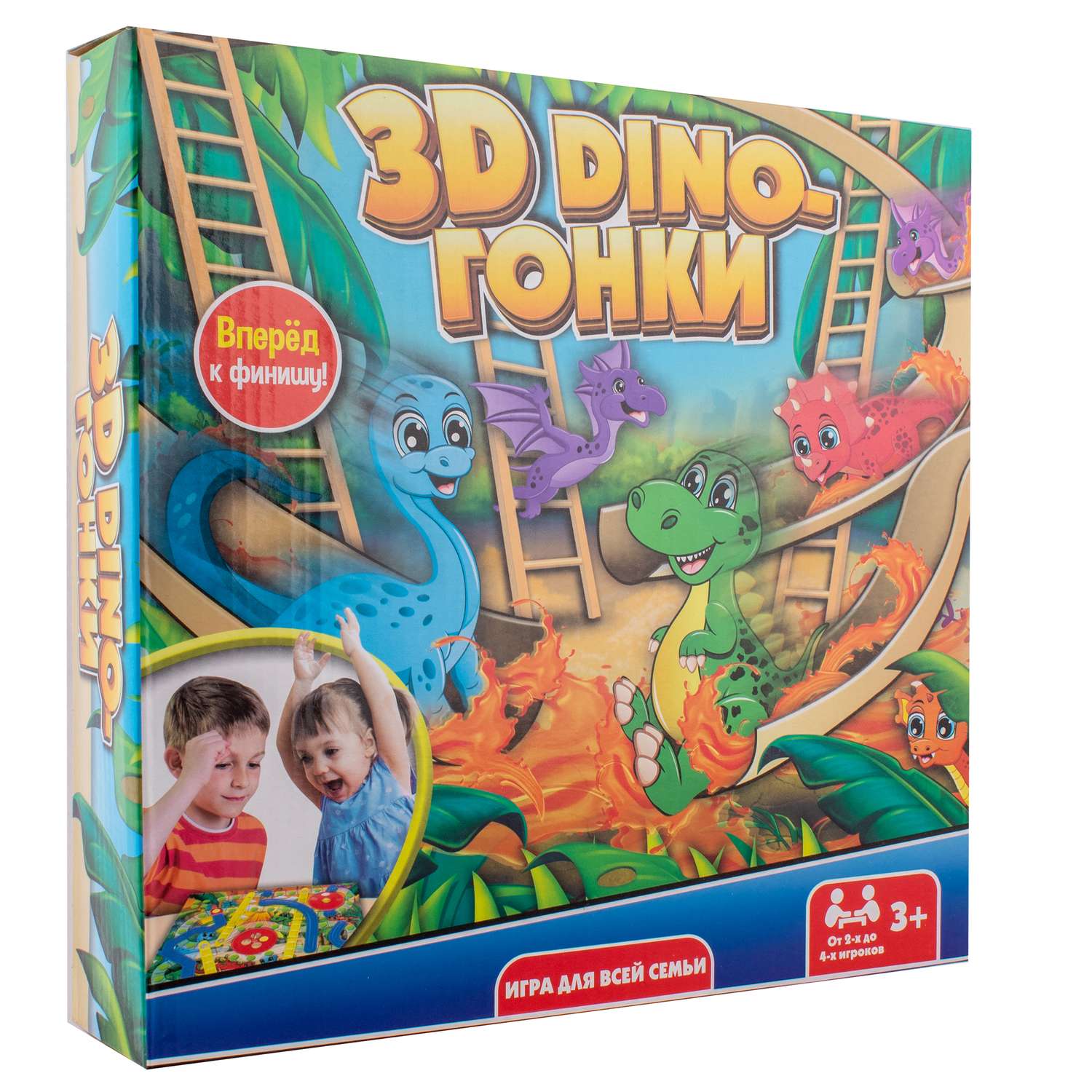 Настольная игра HTI Дино гонки - фото 3