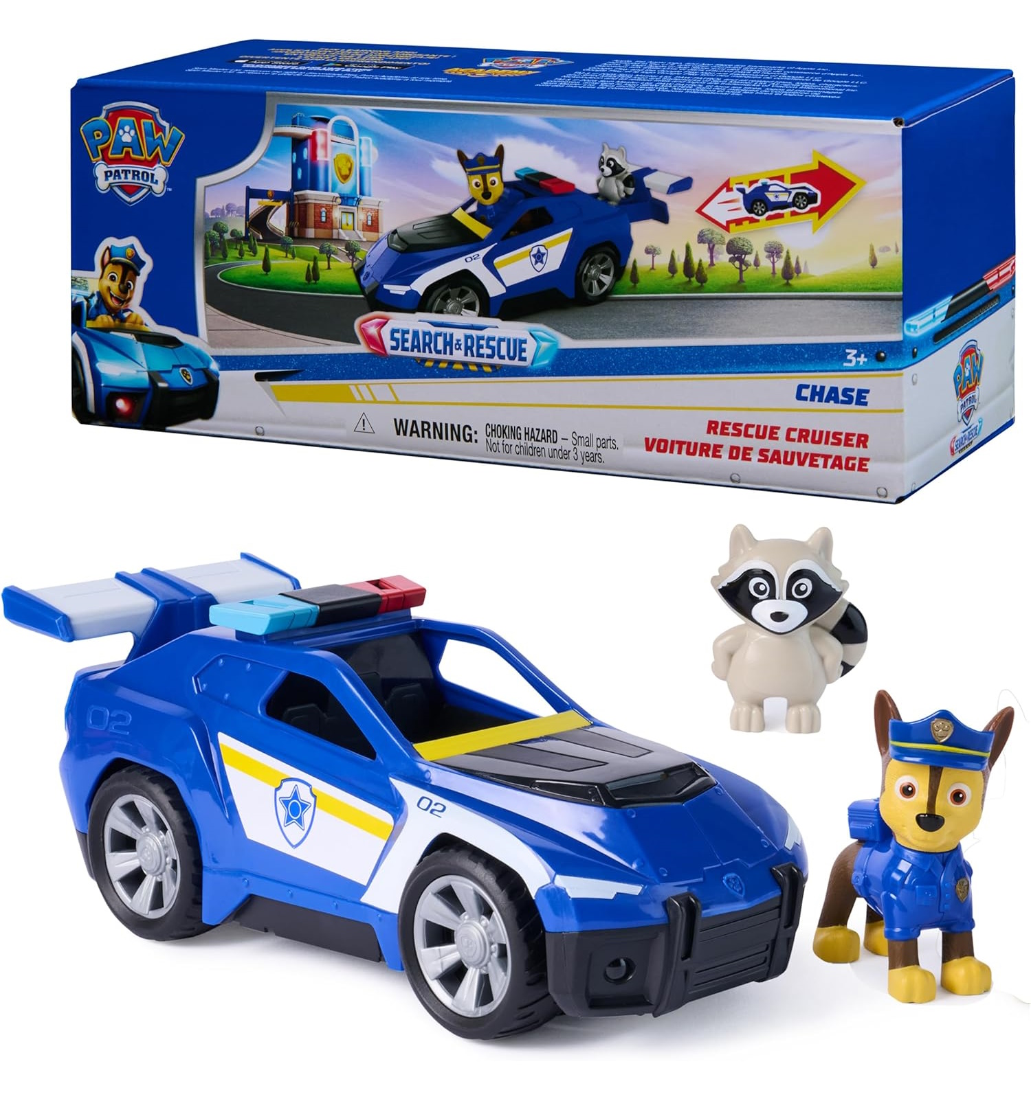 Автомобиль Paw Patrol Гонщик спасатель SR 6074774 - фото 1