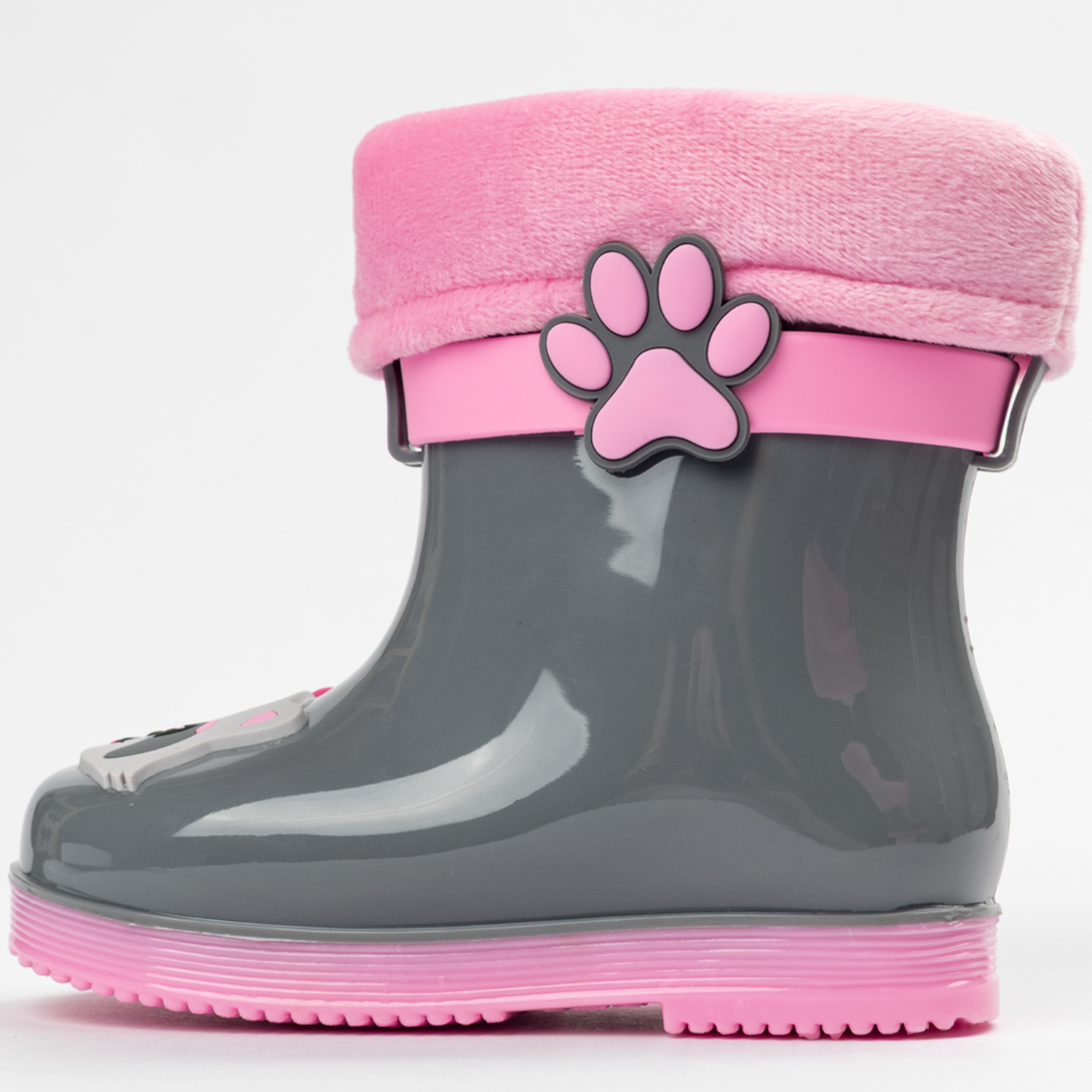 Резиновые сапоги TikkaGo 8U03_2433-1_grey-pink - фото 5