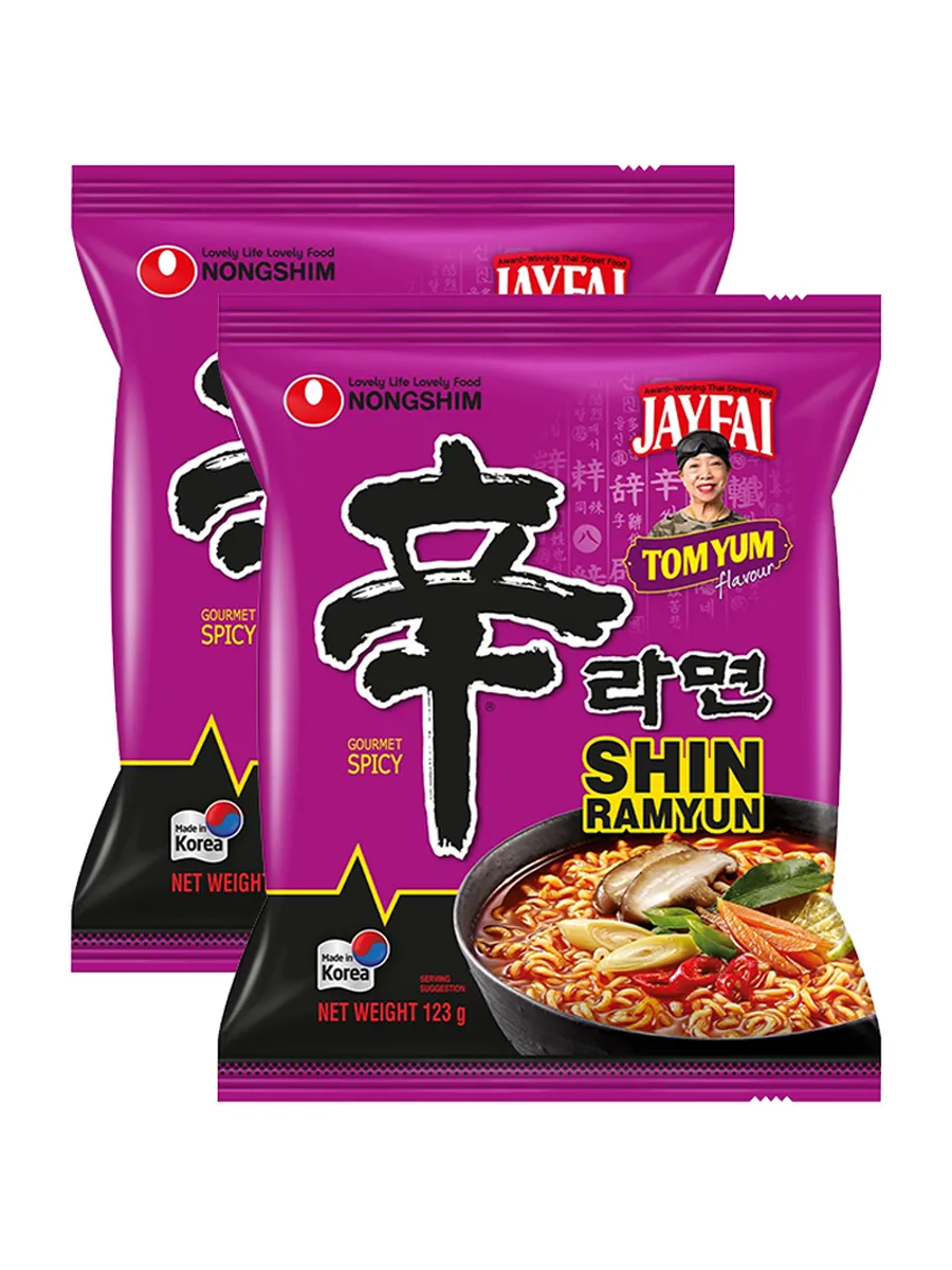 Лапша быстрого приготовления Nongshim Том Ям - фото 2