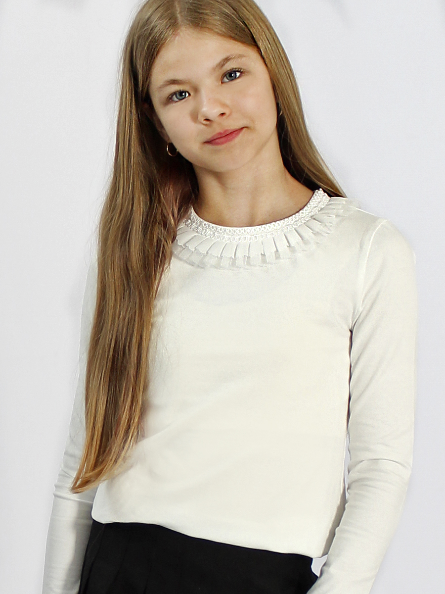 Блузка STELLA MODA 29403 молочный - фото 1