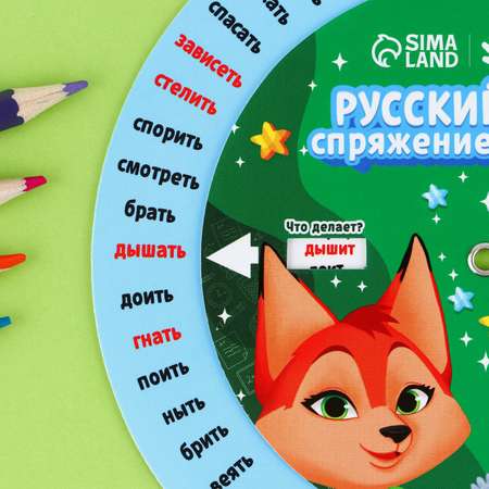 Карточки Школа Талантов Спряжение глаголов