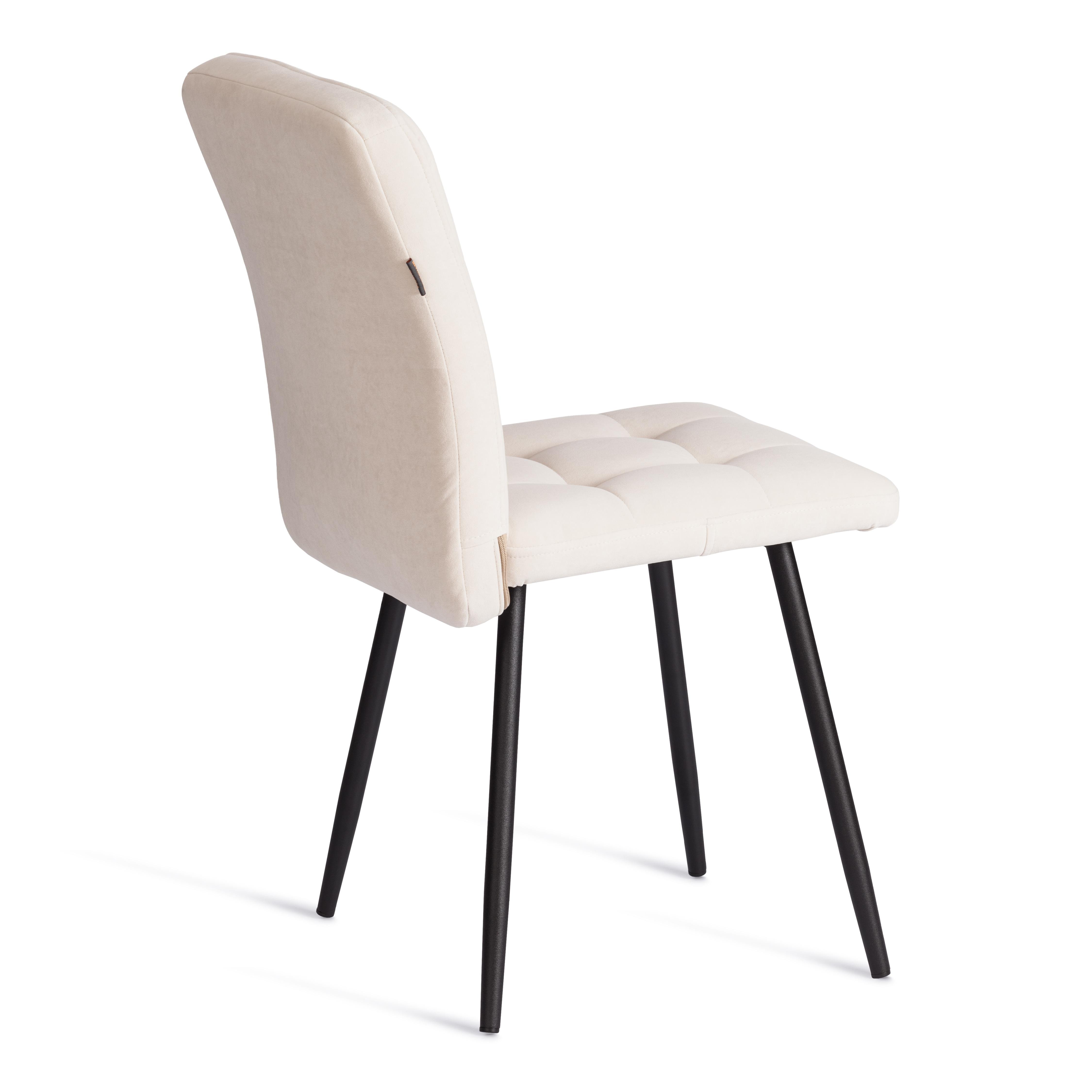 Стул TETCHAIR Medeo велюр, молочный 2 шт. - фото 14