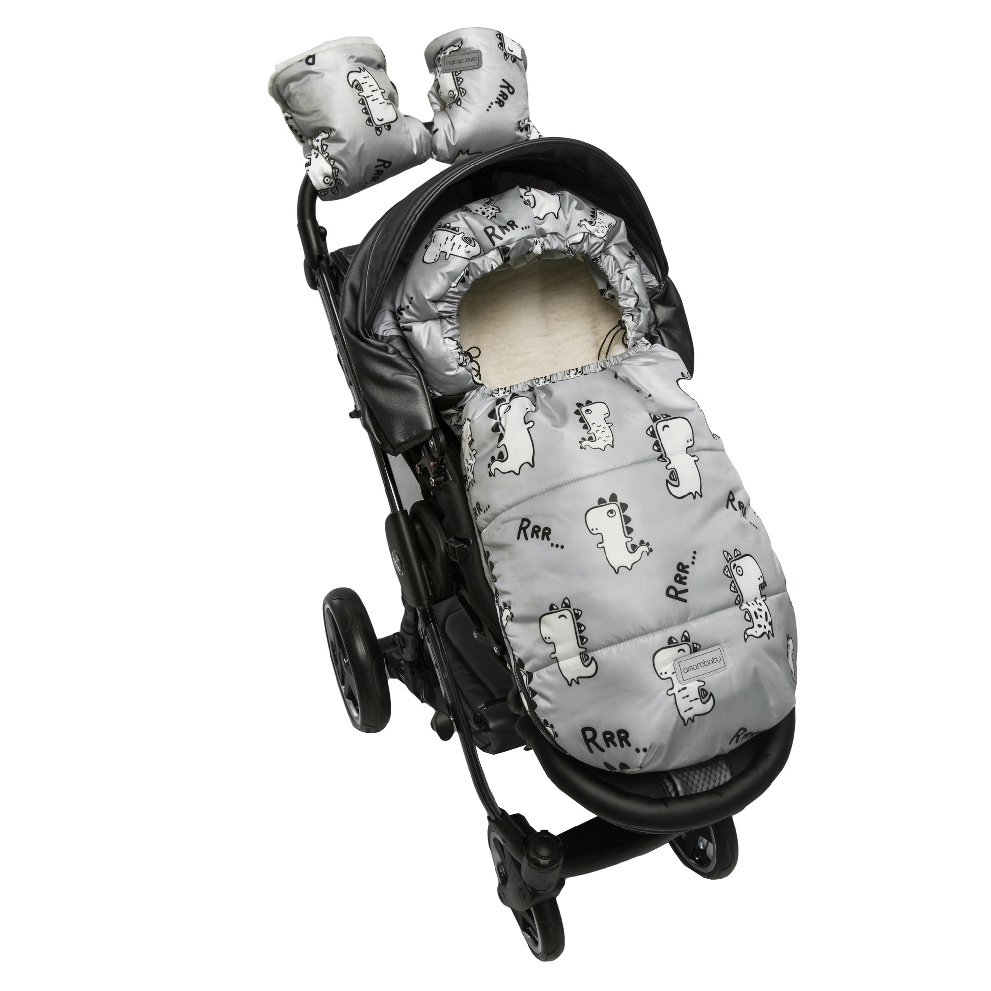 Конверт в коляску Amarobaby Snowy Baby - фото 6
