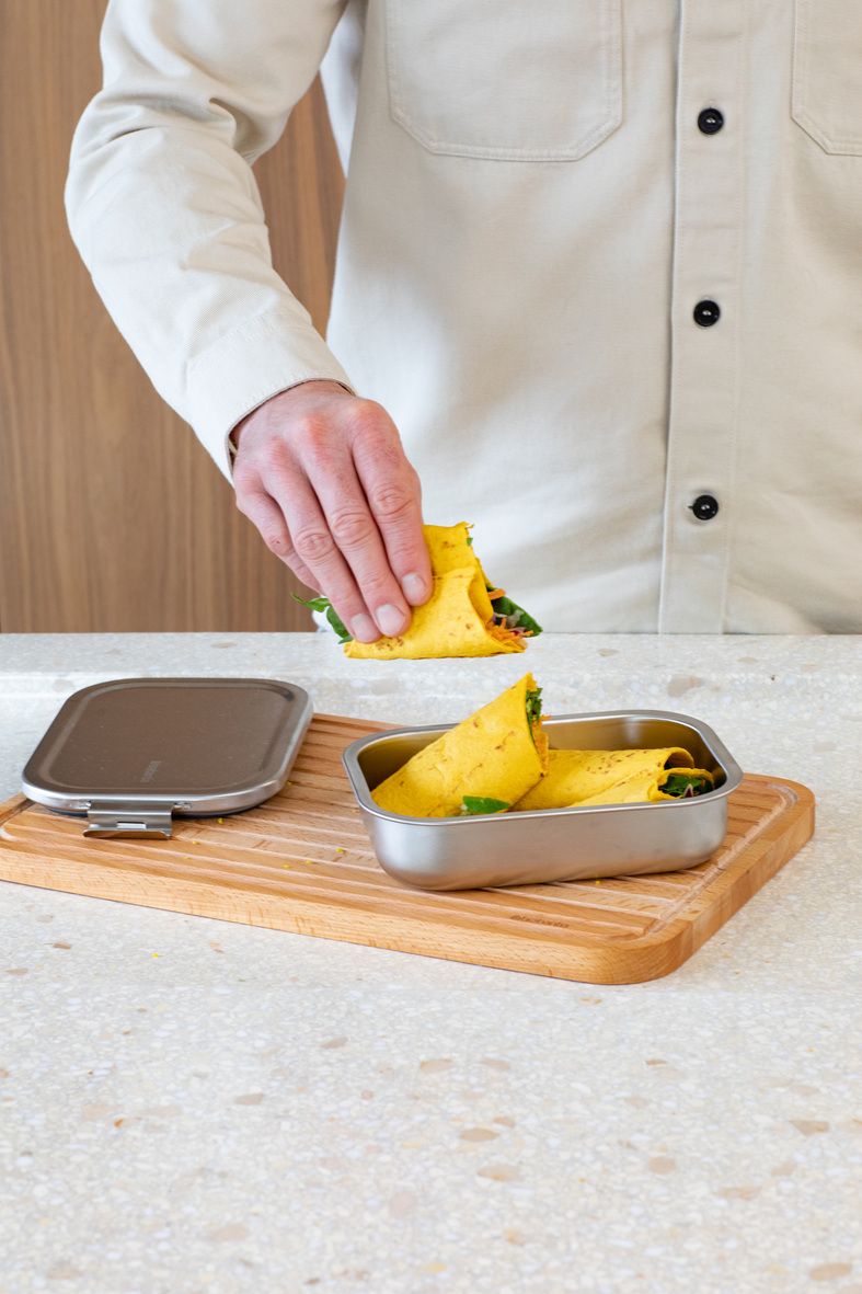 Ланч-бокс Brabantia Make&Take 1,1л стальной матовый 203589 - фото 7