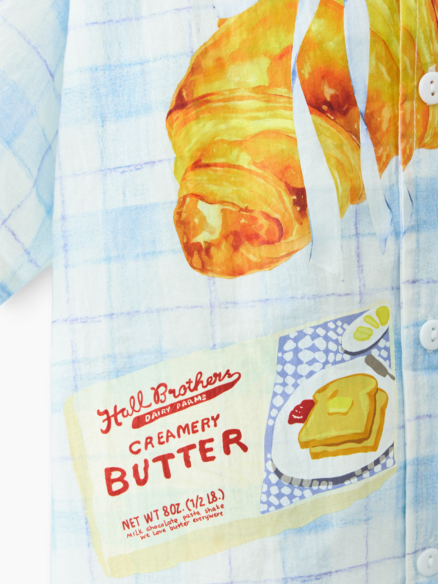 Рубашка Happy Baby 88664_white-blue - фото 4