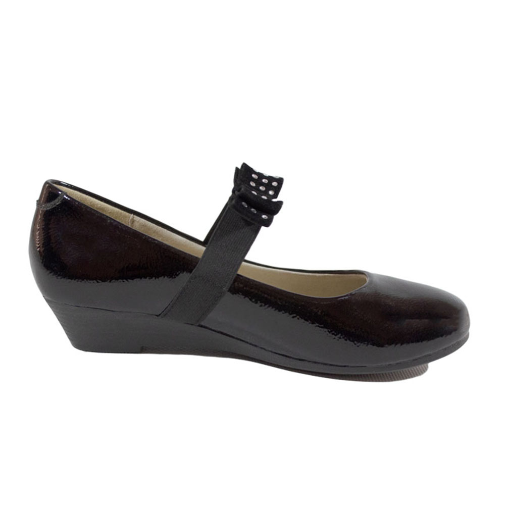 Туфли Europen 558257/02-03-SV EUROPEN Туфли для девочки,черный - фото 2