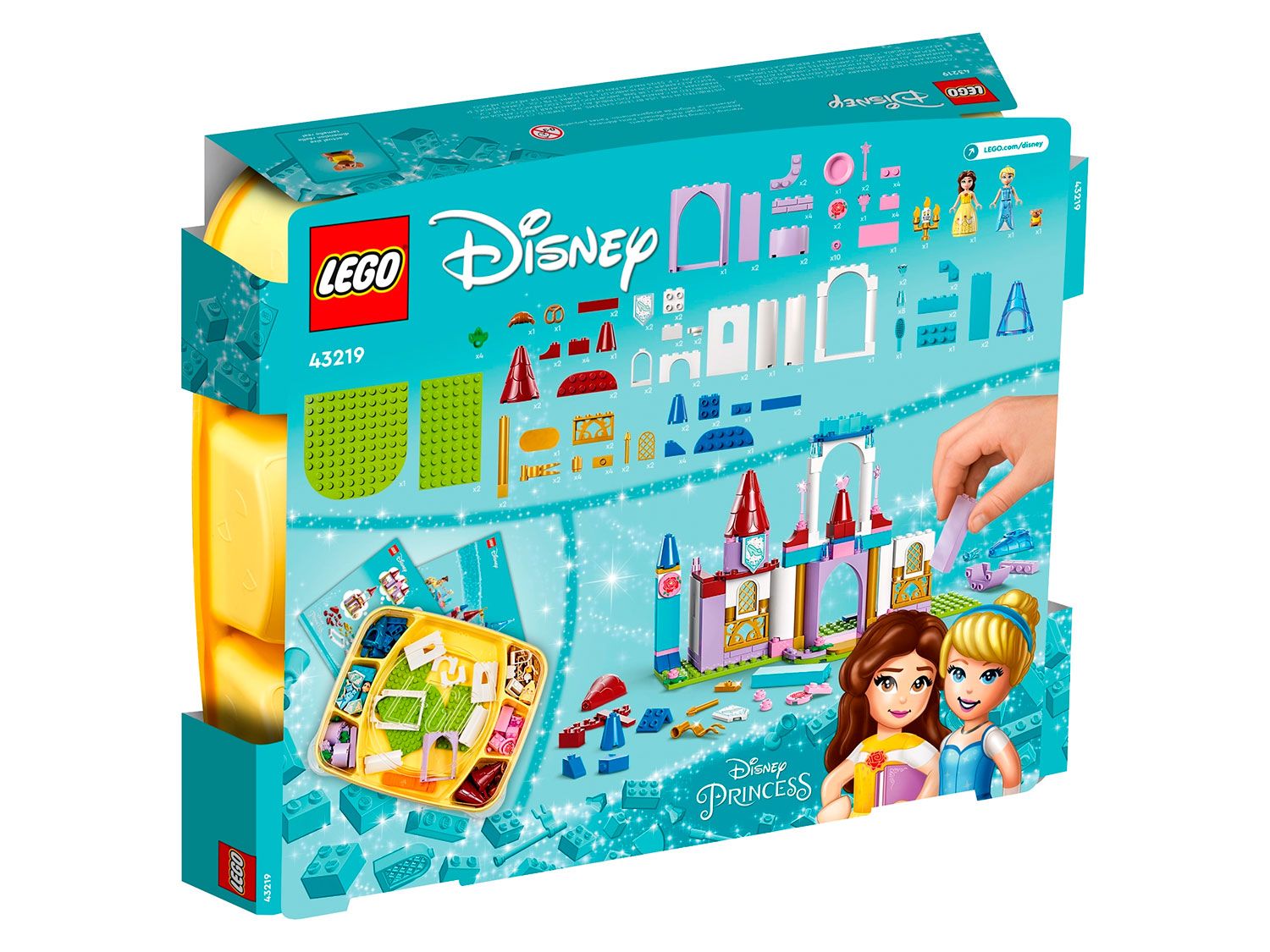 Конструктор LEGO Disney Princess Замки принцесс Диснея 140 дет. - фото 6