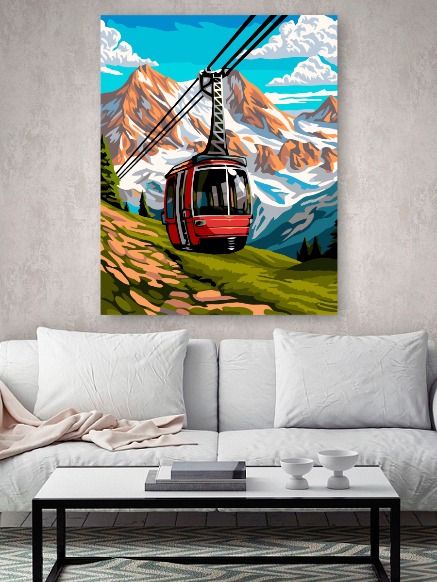 Картина по номерам Hobby Paint Подъем в ассортименте - фото 3